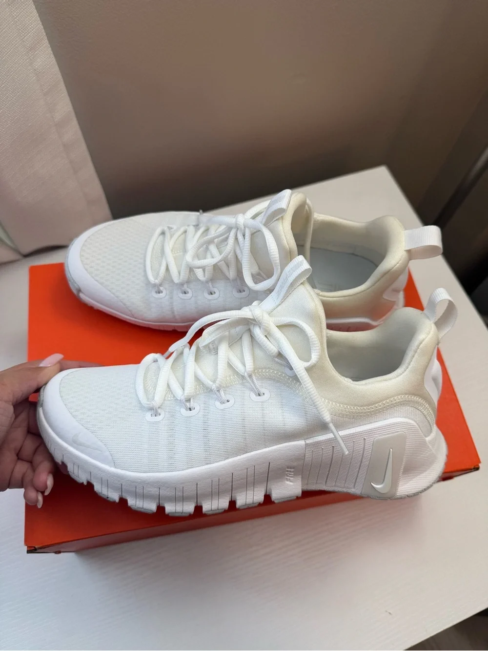Nike White Lightweight Runner Sneakers